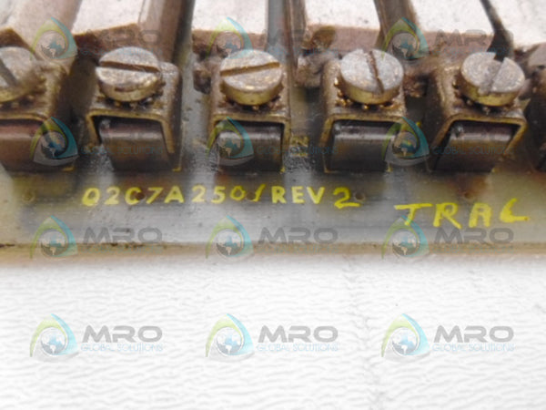 GENERAL ELECTRIC 0207A250 CONTROL BOARD ASSEMBLY UNMP