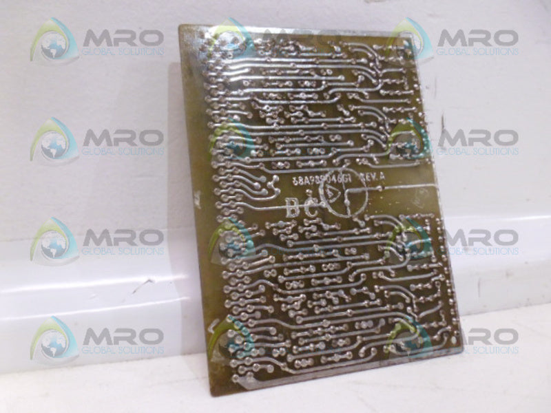 GE FANUC IC3600LBCA1A CONTROL CARD SPEEDTRONIC UNMP