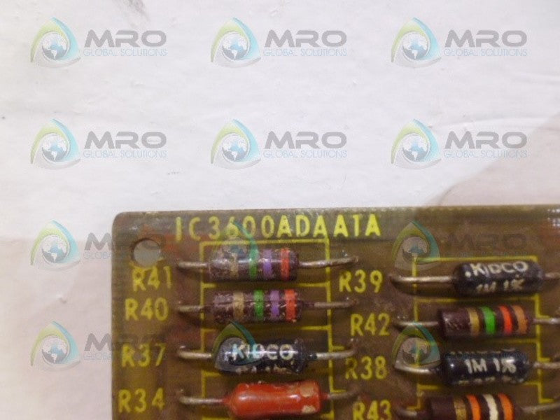 GE FANUC IC3600ADAA1A PC BOARD UNMP