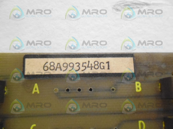 GENERAL ELECTRIC 68A993548G1 COMPONENT BOARD UNMP