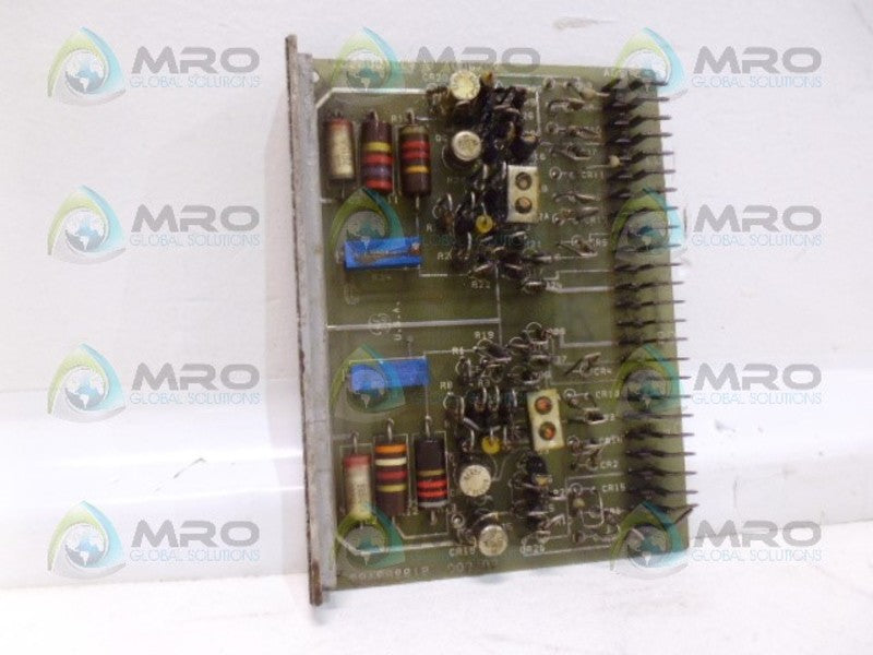 GENERAL ELECTRIC IC3600ACLS1B 006/02 CURRENT LIMIT BOARD UNMP