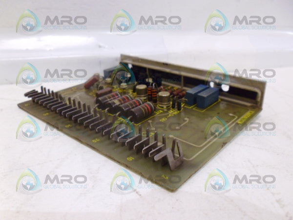 GENERAL ELECTRIC IC3600ALTC1A TURBINE CONTROL BOARD UNMP