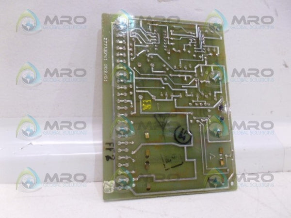 GENERAL ELECTRIC IC3600AVSD1A 006/01 REL BOARD UNMP