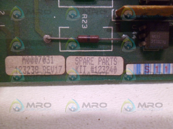ALLEN BRADLEY 123240 DISCRETE ADAPTOR BOARD 24 UNMP