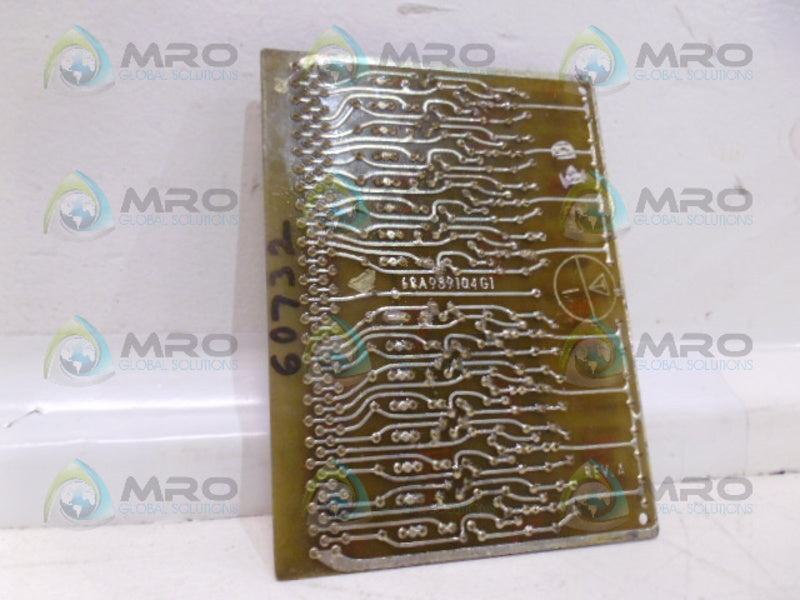 GENERAL ELECTRIC IC3600LIVA1A CIRCUIT BOARD UNMP