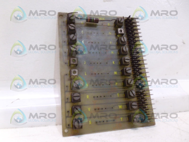 GENERAL ELECTRIC IC3600SCBA1A CIRCUIT BOARD UNMP