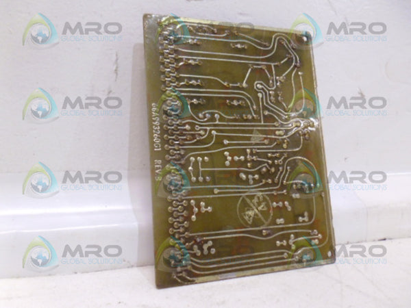GENERAL ELECTRIC IC3600PVZA1B PC BOARD (AS PICTURED) UNMP