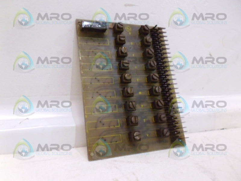 GENERAL ELECTRIC IC3600SCBN1A COMPONENT BOARD ASSEMBLY UNMP