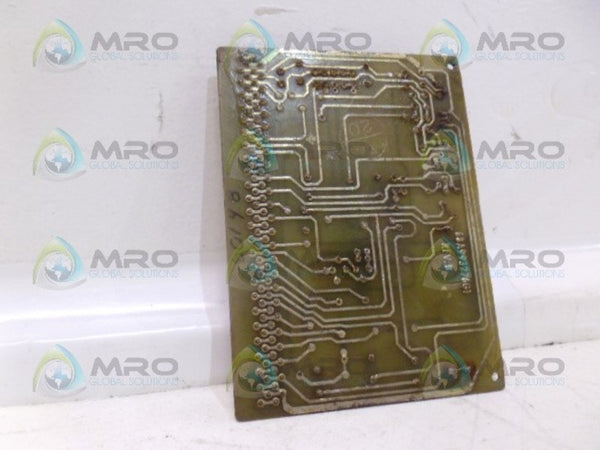 GENERAL ELECTRIC IC3600PSZA1B SPEED REGULATOR BOARD UNMP