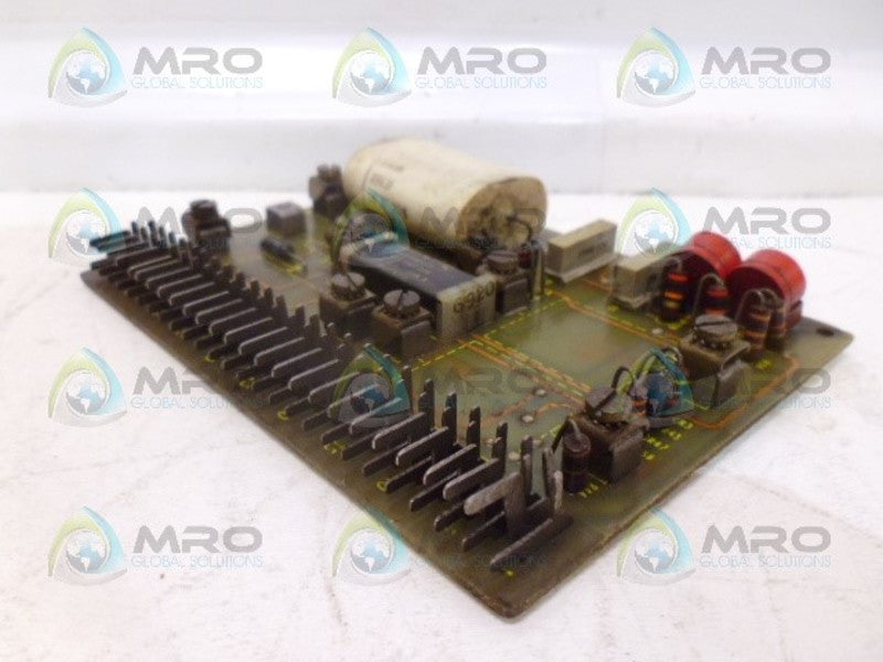 GENERAL ELECTRIC IC3600PSZA1B SPEED REGULATOR BOARD UNMP