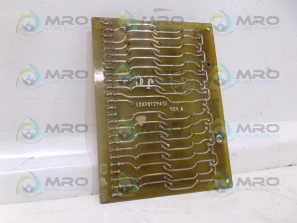 GENERAL ELECTRIC IC3600LINB1 CONTROL BOARD LIGHT INDICATOR UNMP