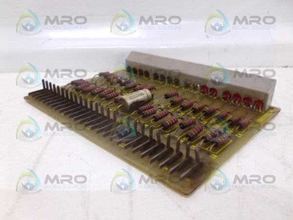 GENERAL ELECTRIC IC3600LINB1 CONTROL BOARD LIGHT INDICATOR UNMP