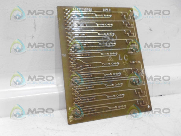 GENERAL ELECTRIC PWB193A373G1 COMPONENT BOARD ASSEMBLY UNMP