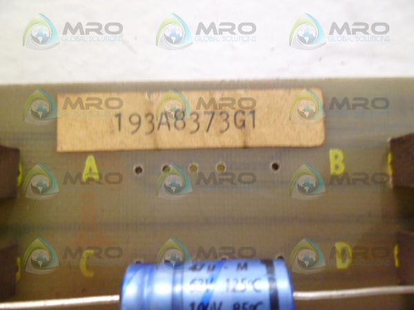 GENERAL ELECTRIC PWB193A373G1 COMPONENT BOARD ASSEMBLY UNMP