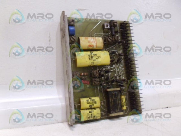 GENERAL ELECTRIC IC3600PCZA1A 006/01 PC BOARD UNMP