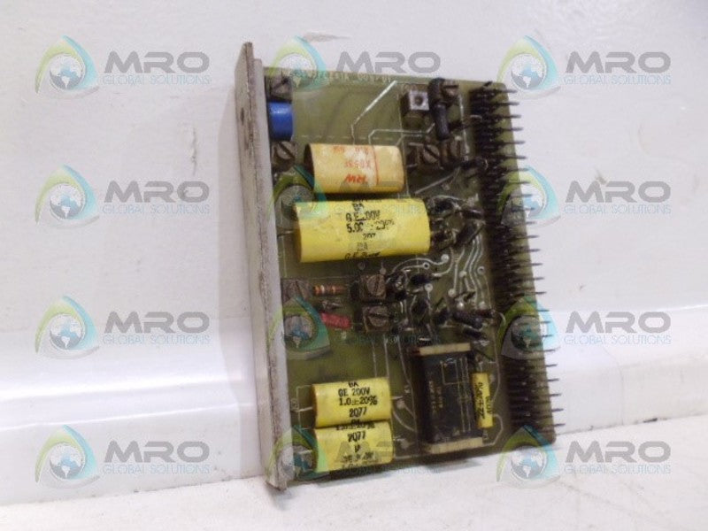 GENERAL ELECTRIC IC3600PCZA1A 006/01 PC BOARD UNMP
