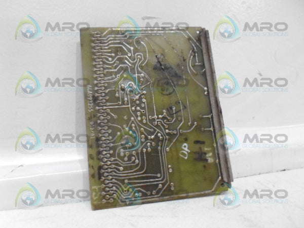 GENERAL ELECTRIC IC3600PCZA1A 006/01 PC BOARD UNMP