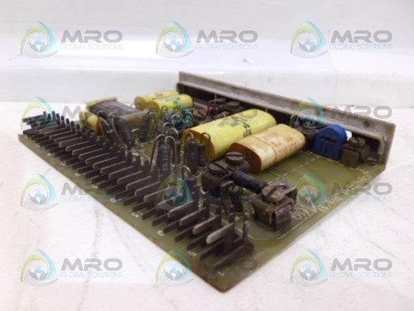 GENERAL ELECTRIC IC3600PCZA1A 006/01 PC BOARD UNMP