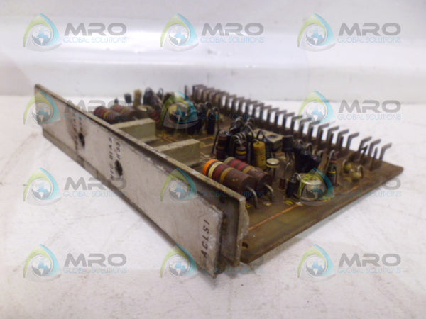 GENERAL ELECTRIC IC3600ACLS1B PC BOARD (AS PICTURED) UNMP