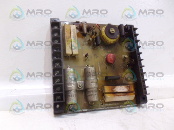 GENERAL ELECTRIC 68A999187G1 002/01 PC BOARD (AS PICTURED) UNMP