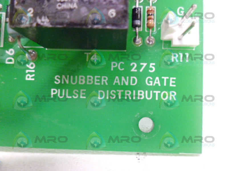 SNUBBER & GATE PC275 PULSE DISTRIBUTOR UNMP