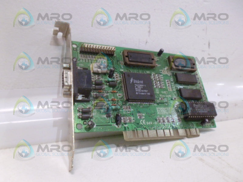 TRIDENT KBIT80P2 VIDEO CARD UNMP