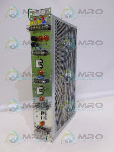 FISHER-ROSEMOUNT 10P56620002 AC ENTERANCE PANEL SIGNLE *USED*
