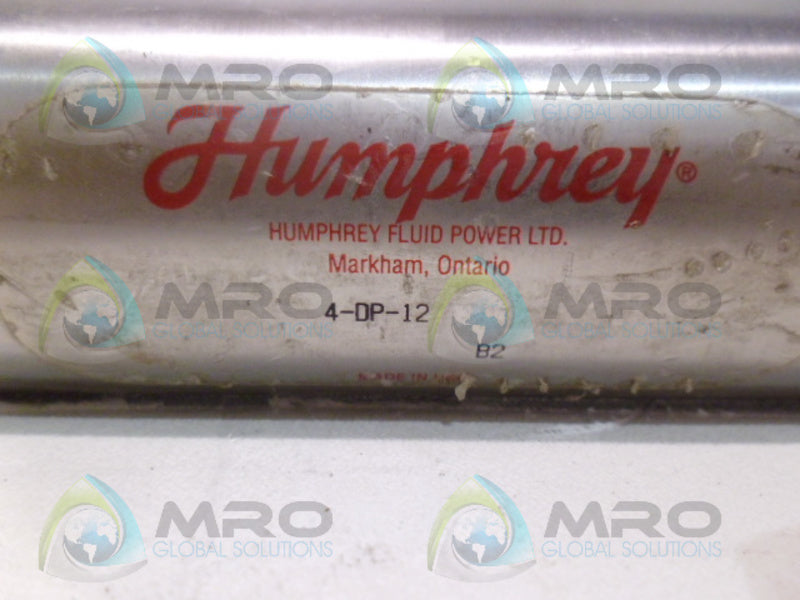 HUMPHREY 4-DP-12 AIR CYLINDER UNMP