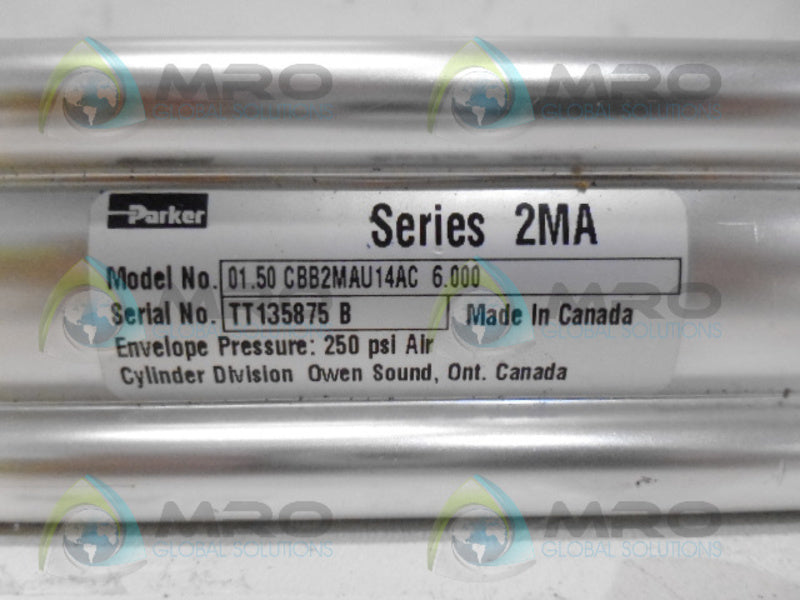 PARKER 01.50CBB2MAU14AC6.000 CYLINDER NSNP