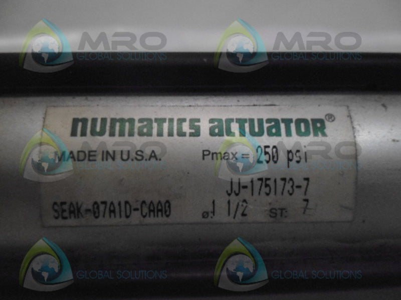 NUMATICS SEAK-07A1D-CAA0  CYLINDER UNMP