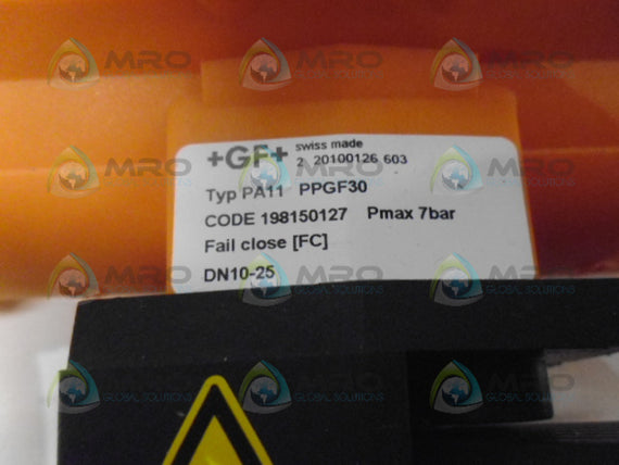 ..+GF+ PV11 PPGF30 PNEUMATIC ACTUATOR NSNP