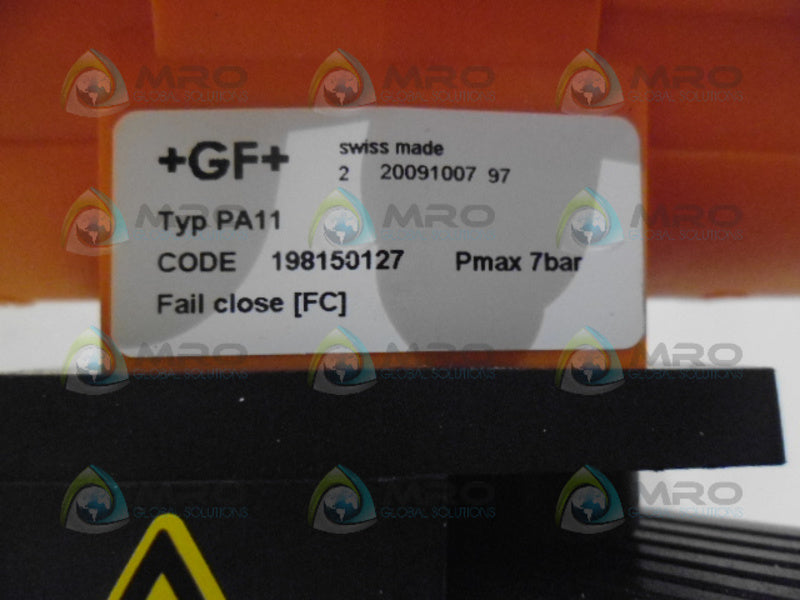 ..+GF+ PV11 PNEUMATIC ACTUATOR NSNP