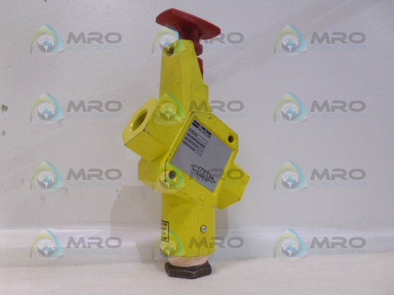 PARKER LV6NAB LOCKOUT VALVE *USED*
