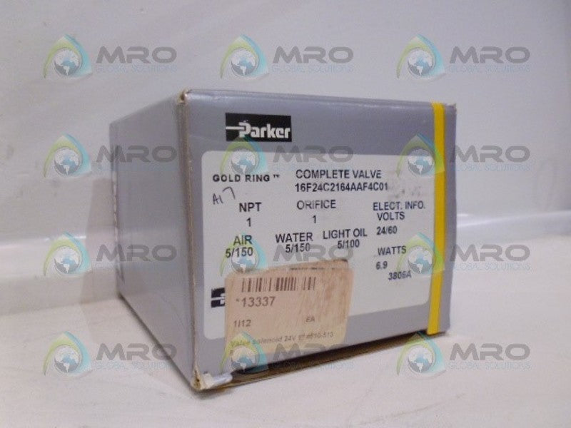 PARKER 16F24C2164AAF4C01 VALVE *NEW IN BOX*