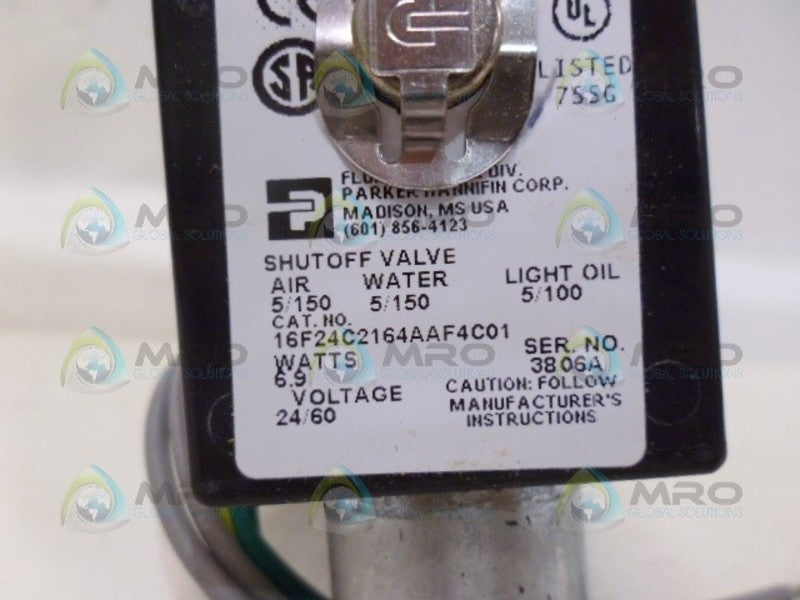 PARKER 16F24C2164AAF4C01 VALVE *NEW IN BOX*