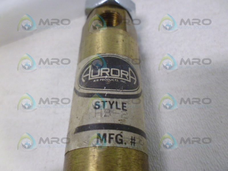 AURORA HB-2 PNEUMATIC CYLINDER .750 BORE 1.000 STROKE UNMP