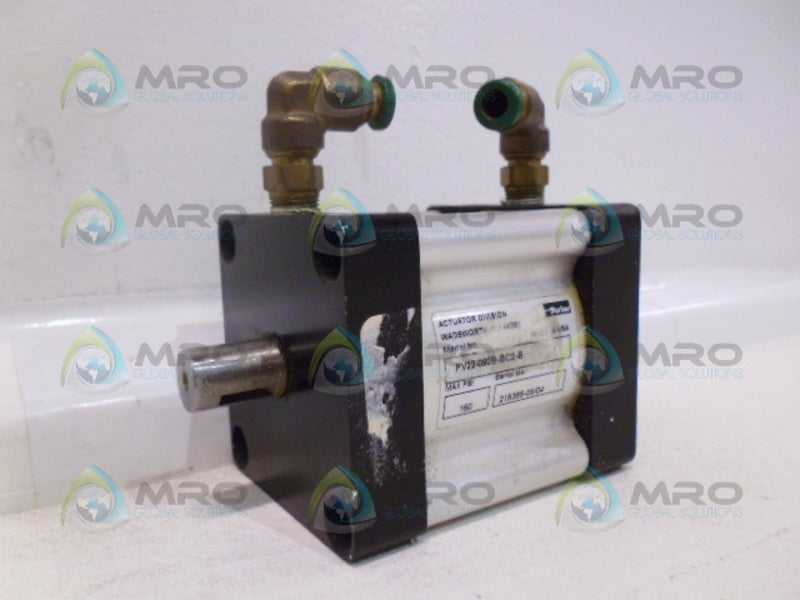 PARKER PV22-090B-BC2-B ROTARY ACTUATOR UNMP