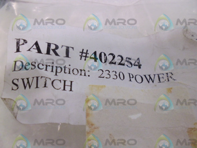 SWITCH 402254  NSNP