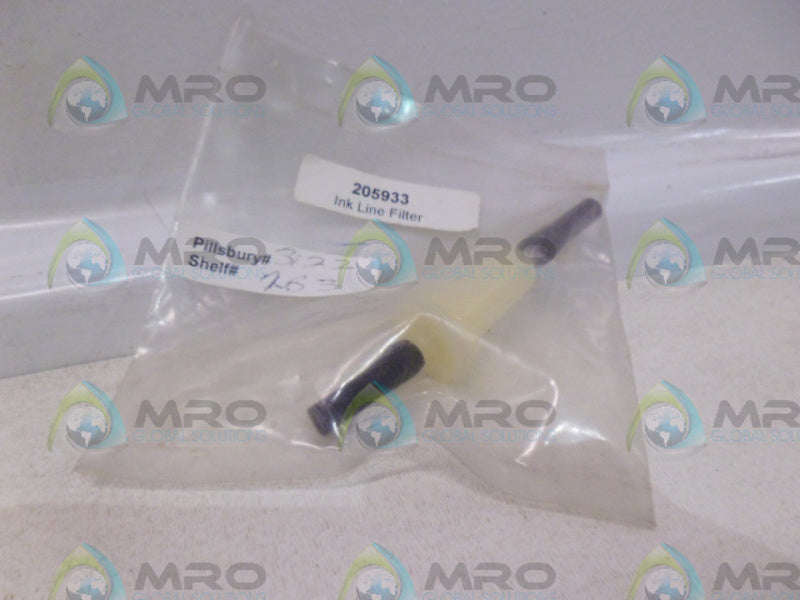 VIDEOJET 205933 INK LINE FILTER NSMP