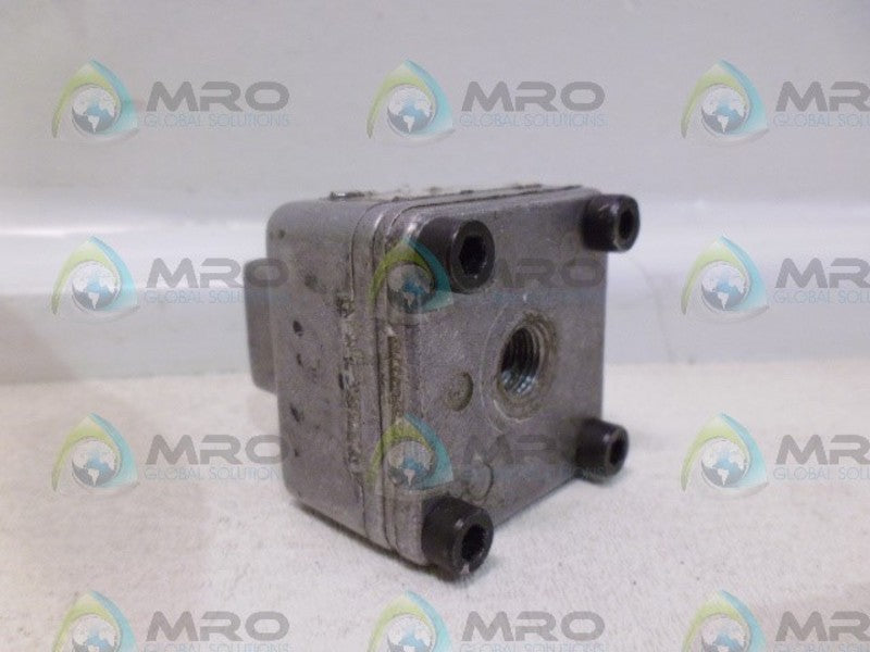 PARKER 0R12B EXHAUST VALVE UNMP