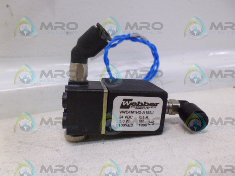 WEBBER VWD4M1H2-A193J SOLENOID VALVE NSNP