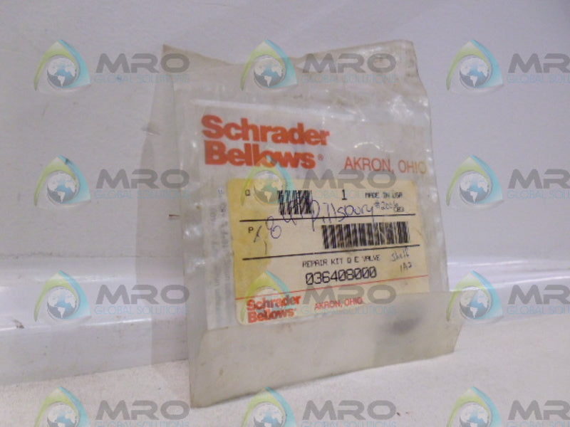 SCHRADER BELLOWS 036408000 REPAIR KIT QE VALVE NSMP
