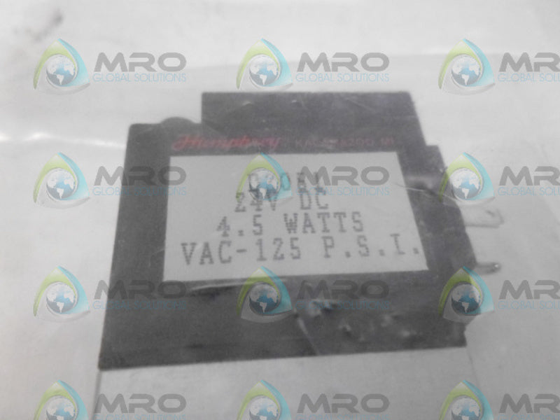 HUMPHREY D2051 SOLENOID VALVE NSMP