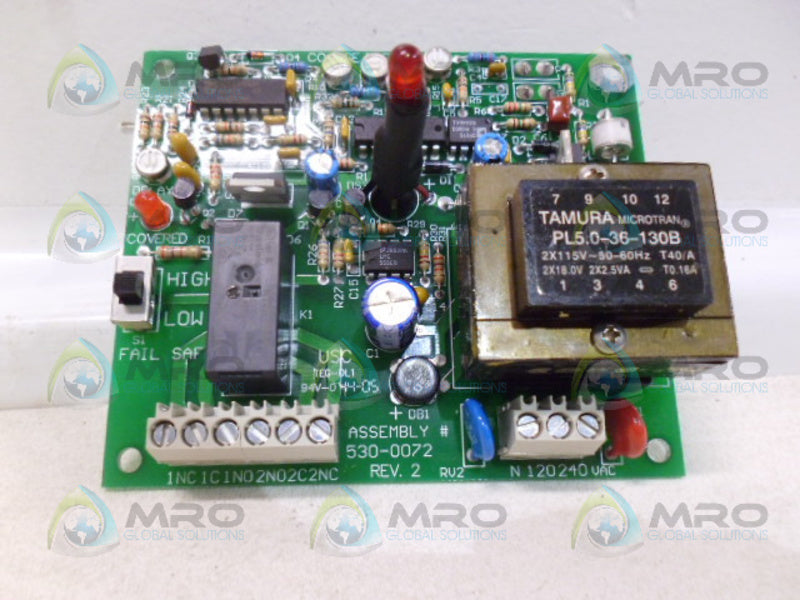 COARSE 530-0072 PC BOARD NSNP