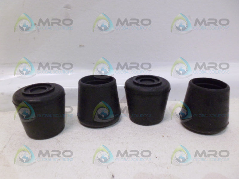 MADICO 31932 RUBBER LEG TIPS (PK OF 4) NSMP