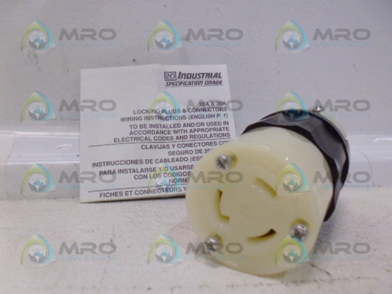 LEVITON 2373 LOCKING CONNECTOR NSMP