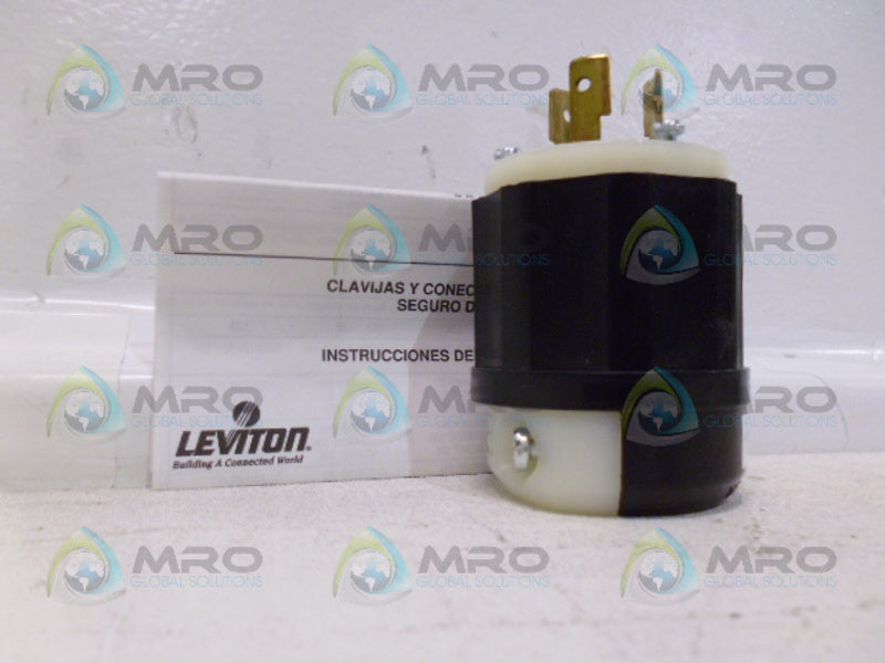 LEVITON 2371 3P 3W LOCKING PLUG NSMP
