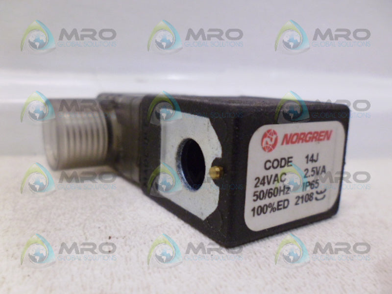 NORGREN 14J COIL VALVE (AS PICTURED) NSNP