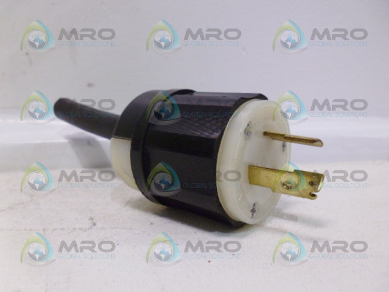 LEVITON 3721 L24-20P TWIST LOCKING PLUG (AS PICTURED) UNMP