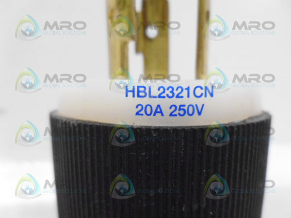 HUBBELL HBL2321CN PLUG UNMP